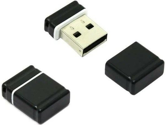 USB Флеш QUMO 16GB Nano Black